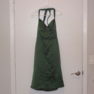 Jim Hjelm Occasions Vintage Green Midi Dress Women Size 8